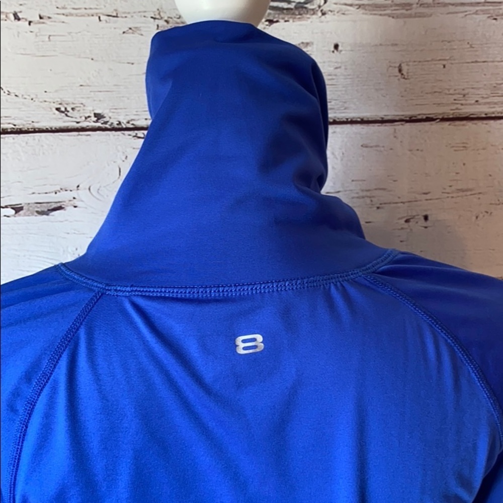 Layer 8 Blue Performance Qwick-Dry S Pullover - Picture 7 of 13